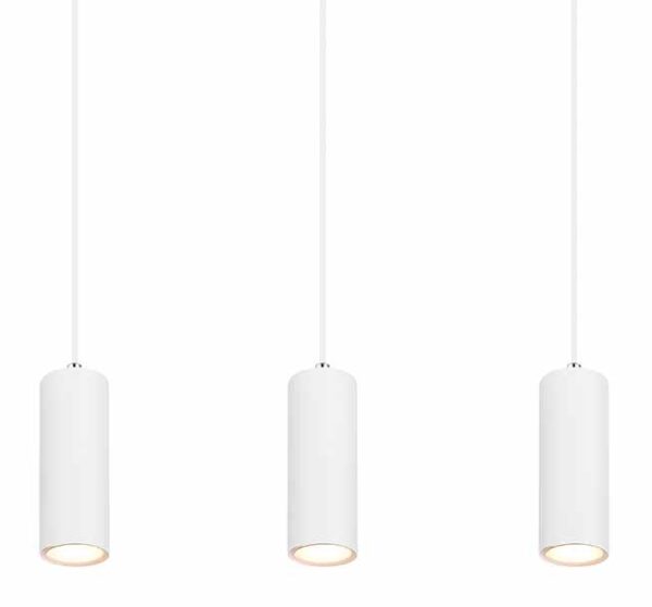 Globo Robby hanglamp – GU10 – Wit - Image 3