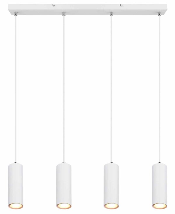 Globo Robby hanglamp – GU10 – Wit
