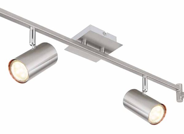 Globo Robby spot – GU10 – Nikkel