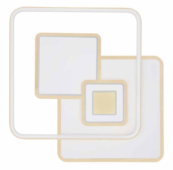 Globo Roderick plafonniere – Ingebouwd (LED) – Wit - Image 3