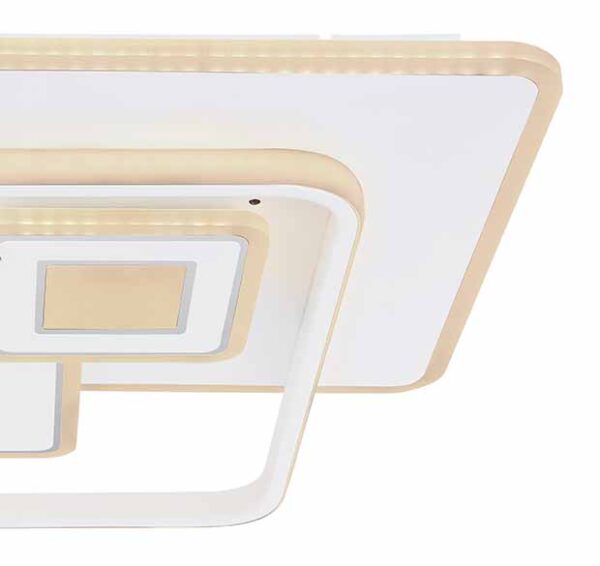 Globo Roderick plafonniere – Ingebouwd (LED) – Wit - Image 4