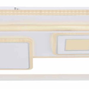 Globo Roderick plafonniere – Ingebouwd (LED) – Wit