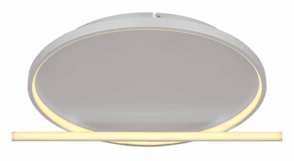 Globo Ronda plafonniere – Ingebouwd (LED) – Nikkel - Image 4