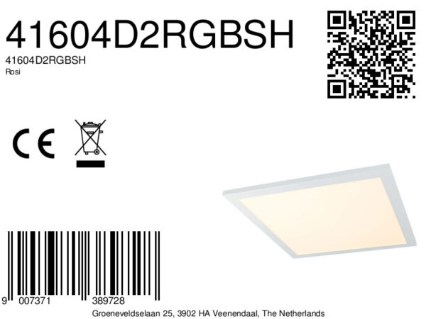 Globo Rosi plafonniere – Ingebouwd (LED) – Wit - Image 4