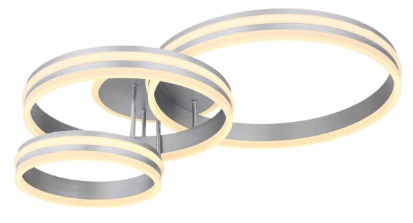 Globo Rubio plafonniere – Ingebouwd (LED) – Grijs - Image 4
