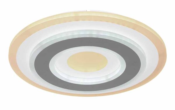 Globo Sabatino plafonniere – ø 30 cm – Ingebouwd (LED) – Wit - Image 3