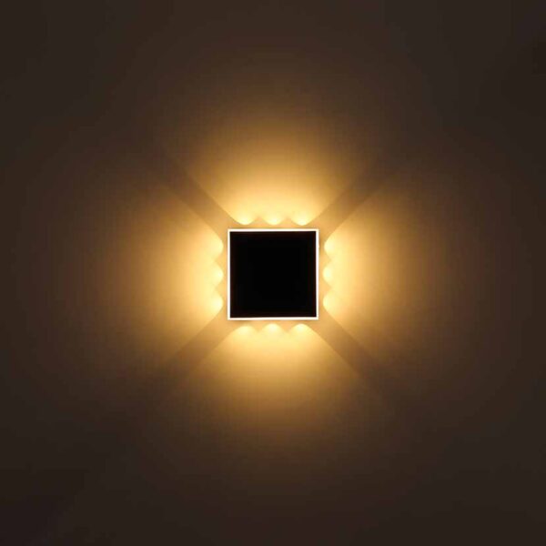 Globo Saidy wandlamp – Ingebouwd (LED) – Zwart - Image 3