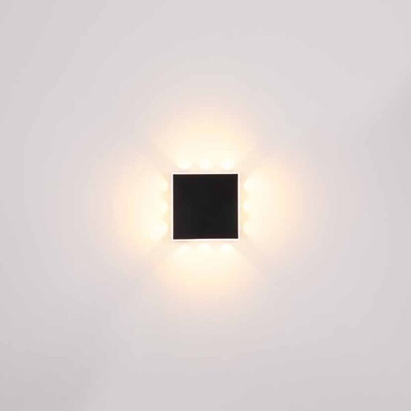Globo Saidy wandlamp – Ingebouwd (LED) – Zwart - Image 4