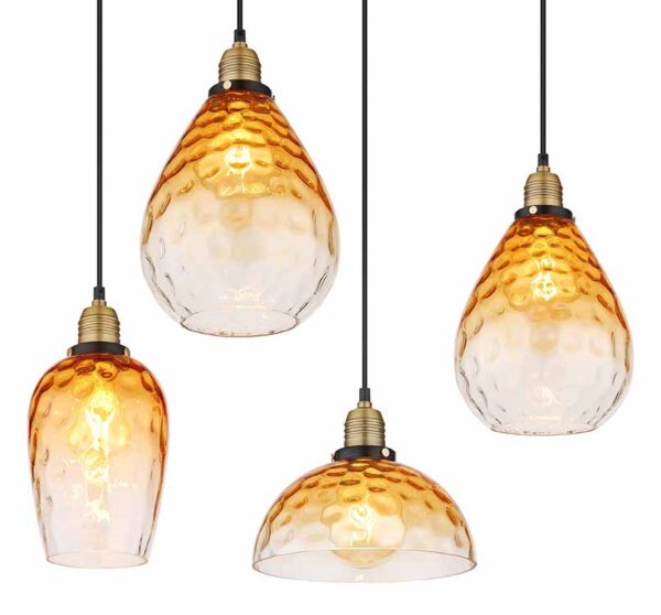 Globo Salvy hanglamp – E27 (grote fitting) – Zwart - Image 3