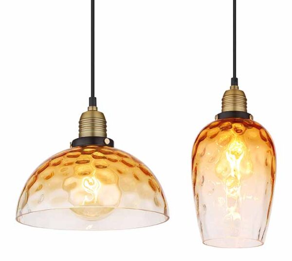 Globo Salvy hanglamp – E27 (grote fitting) – Zwart - Image 3