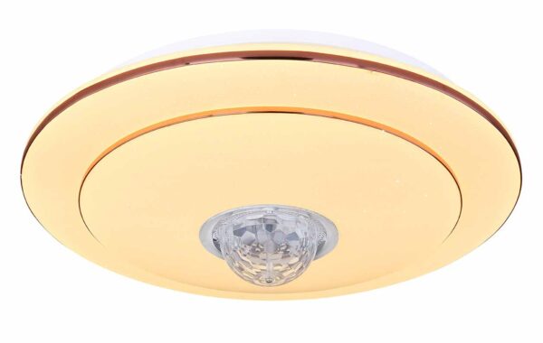 Globo Santina plafonniere – ø 50 cm – Ingebouwd (LED) – Wit - Image 4
