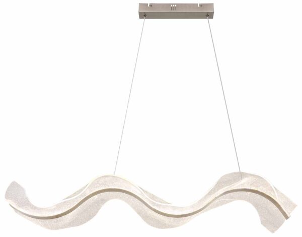 Globo Saque hanglamp – Ingebouwd (LED) – Nikkel
