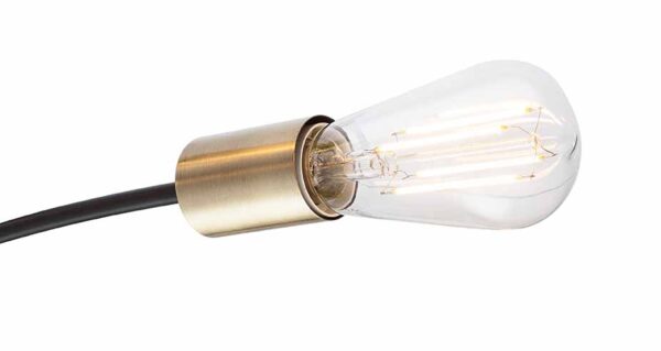 Globo Sarini plafonniere – ø 70 cm – E27 (grote fitting) – Zwart - Image 4