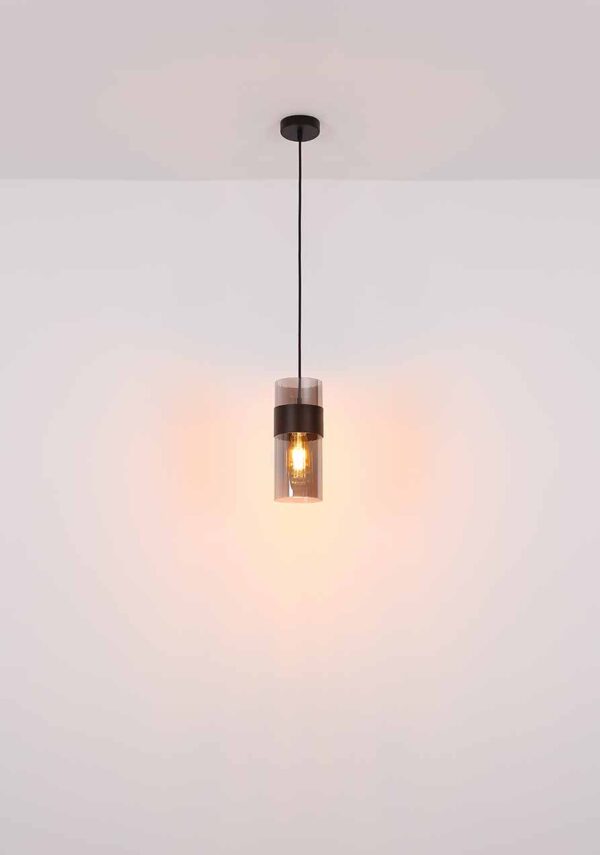 Globo Scarfina wandlamp – E27 (grote fitting) – Zwart - Image 4