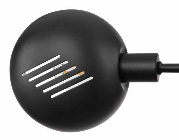 Globo Seymour vloerlamp – E14 (kleine fitting) – Zwart - Image 3