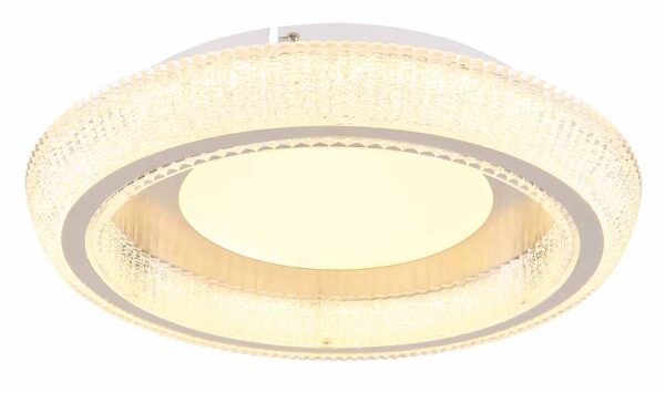 Globo Sharper plafonniere – ø 40 cm – Ingebouwd (LED) – Wit - Image 3
