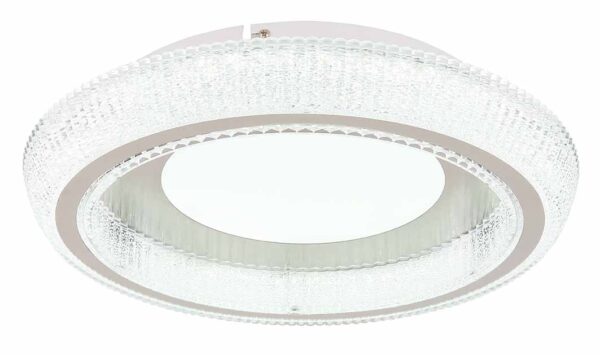 Globo Sharper plafonniere – ø 40 cm – Ingebouwd (LED) – Wit - Image 4