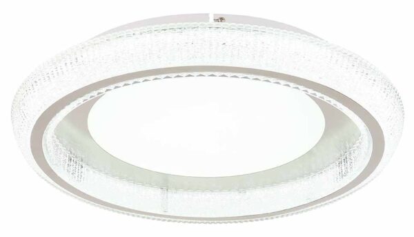 Globo Sharper plafonniere – ø 50 cm – Ingebouwd (LED) – Wit - Image 4