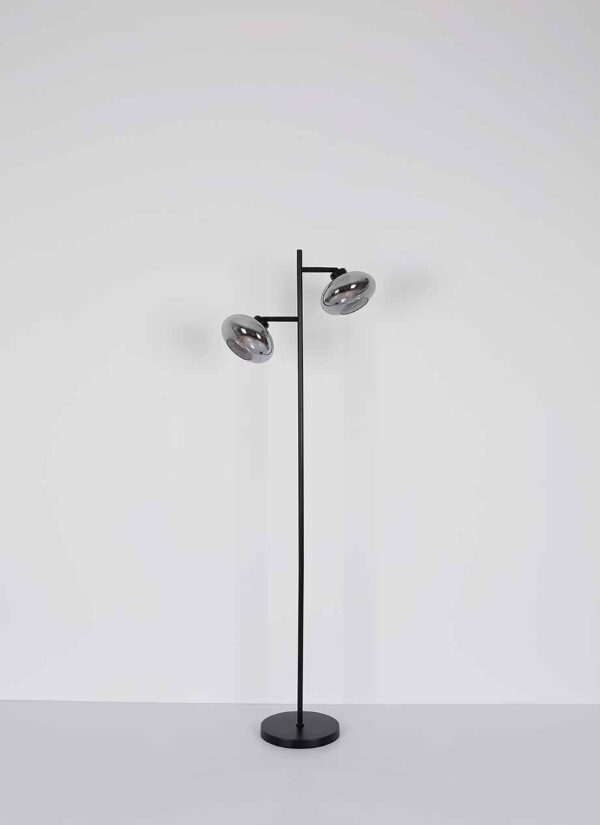 Globo Shaun plafonniere – ø 40 cm – E27 (grote fitting) – Zwart - Image 5