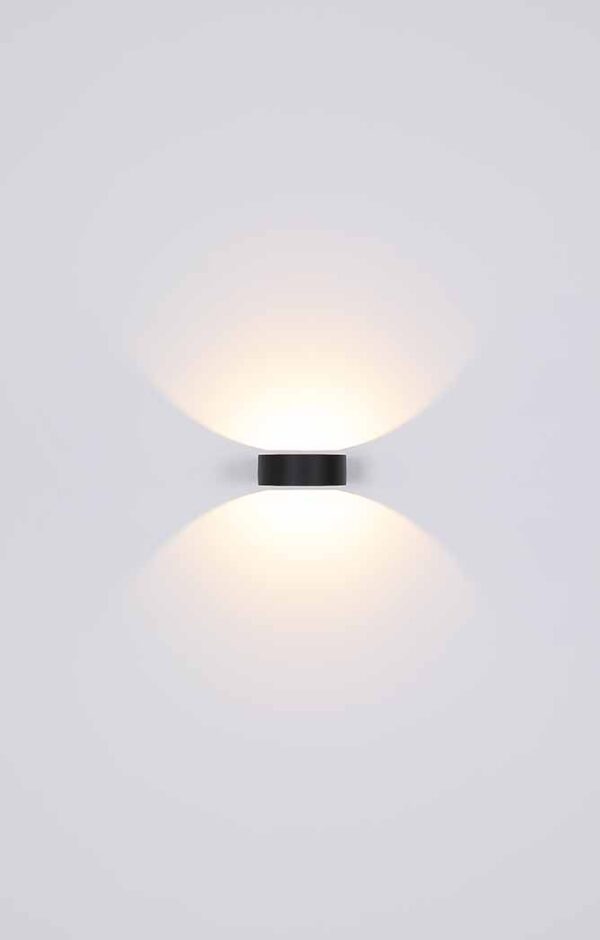 Globo Slice i wandlamp – Ingebouwd (LED) – Zwart - Image 4