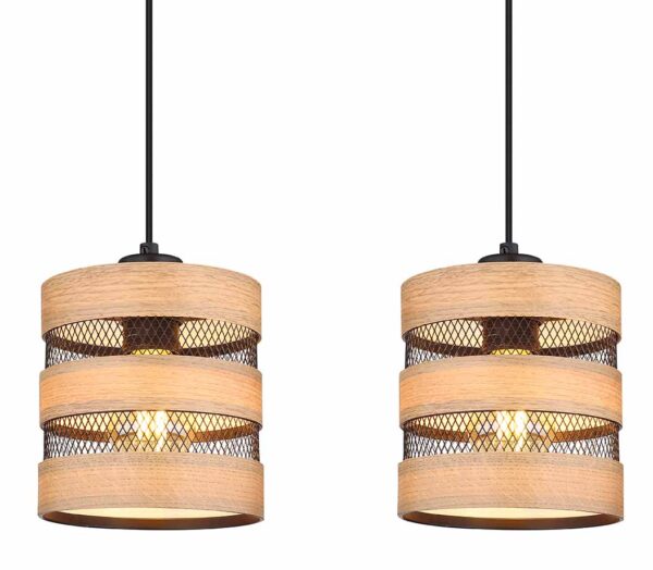 Globo Soeni hanglamp – E27 (grote fitting) – Zwart - Image 3