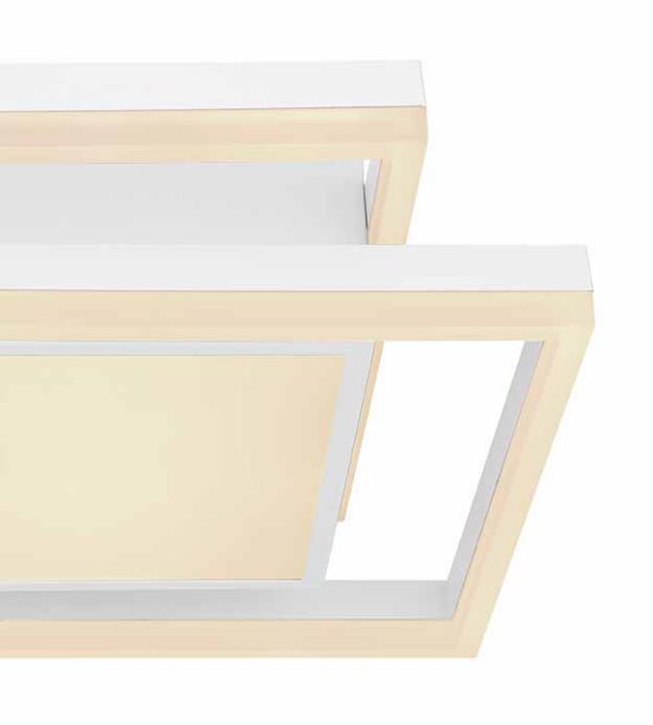 Globo Squares plafonniere – Ingebouwd (LED) – Wit - Image 4
