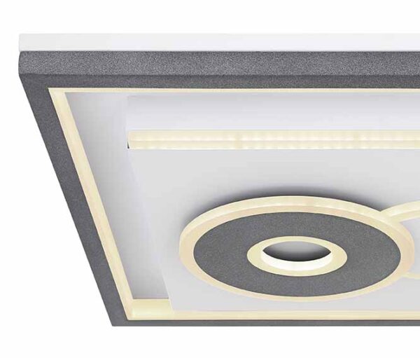 Globo Sundi plafonniere – Ingebouwd (LED) – Wit - Image 4