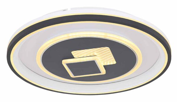 Globo Sundi plafonniere – ø 50 cm – Ingebouwd (LED) – Wit - Image 4