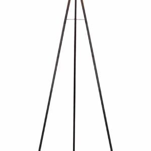 Globo Sunna vloerlamp – ø 69 cm – E27 (grote fitting) – Zwart
