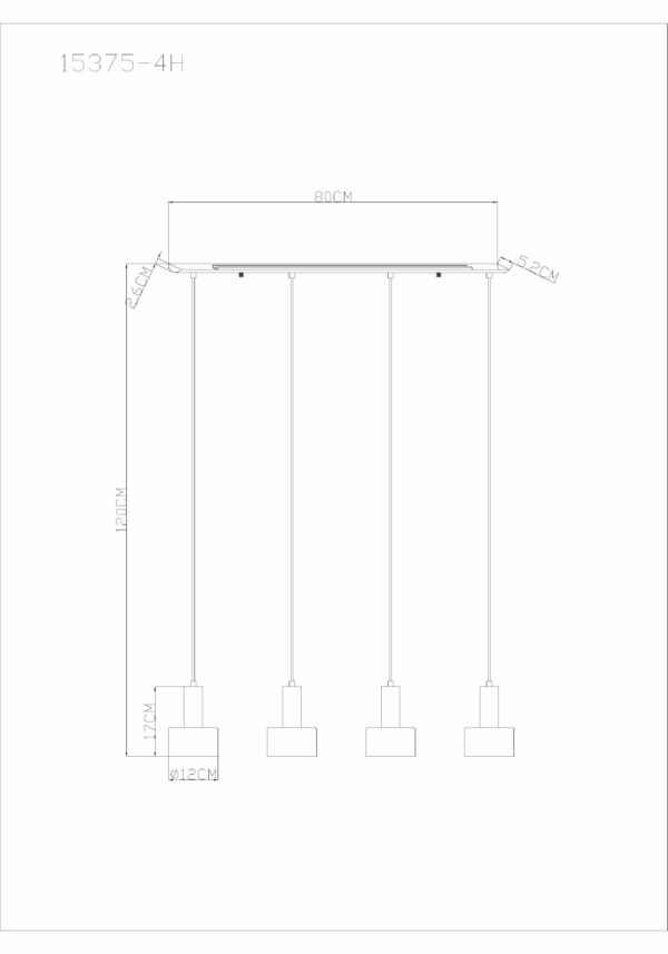 Globo Swinni hanglamp – E27 (grote fitting) – Zwart - Image 5