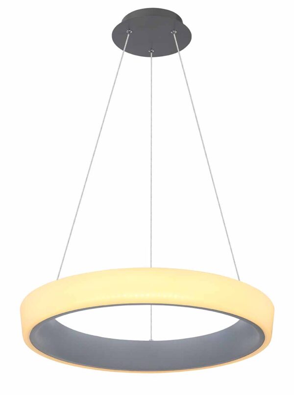Globo Tabano hanglamp – ø 50 cm – Ingebouwd (LED) – Antraciet - Image 3