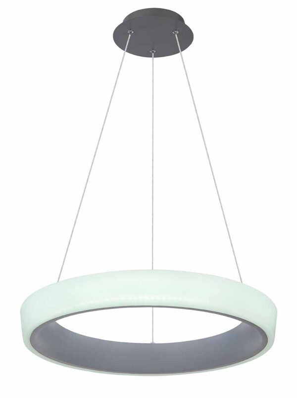 Globo Tabano hanglamp – ø 50 cm – Ingebouwd (LED) – Antraciet - Image 4