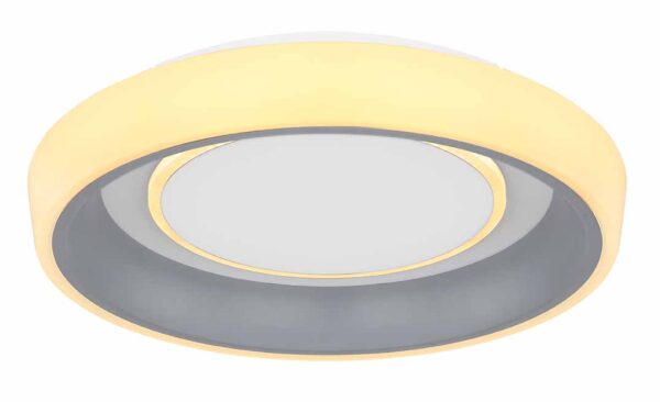 Globo Tabano plafonniere – ø 50 cm – Ingebouwd (LED) – Wit - Image 4