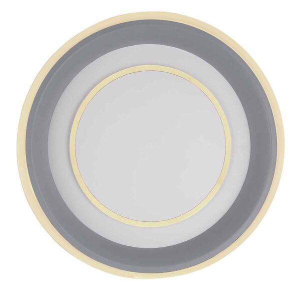 Globo Tabano plafonniere – ø 50 cm – Ingebouwd (LED) – Wit