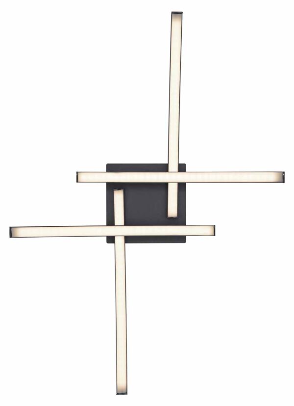 Globo Tansy i plafonniere – Ingebouwd (LED) – Zwart - Image 3