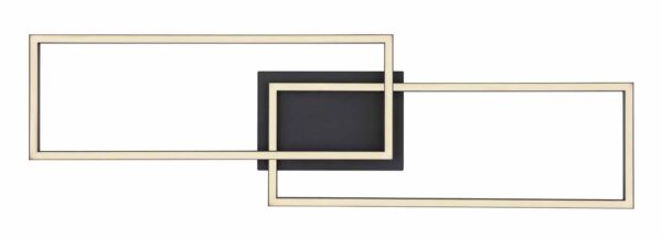 Globo Tatjana plafonniere – Ingebouwd (LED) – Zwart - Image 3