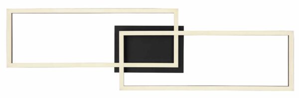 Globo Tatjana plafonniere – Ingebouwd (LED) – Zwart - Image 3