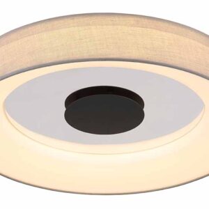 8 cm – Ingebouwd (LED) – Wit