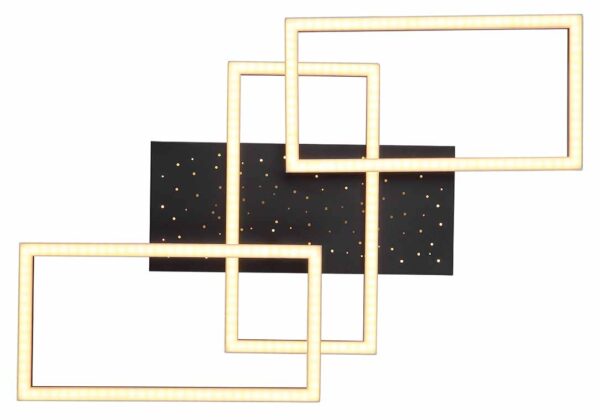 Globo Terrxa plafonniere – Ingebouwd (LED) – Zwart - Image 3