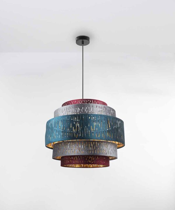 Globo Ticon hanglamp – ø 50 cm – E27 (grote fitting) – Zwart - Image 5