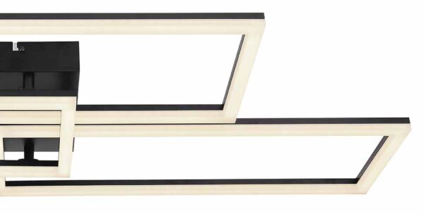 Globo Tiny plafonniere – Ingebouwd (LED) – Zwart - Image 4