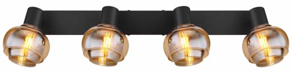 Globo Tokki spot – E14 (kleine fitting) – Zwart - Image 3