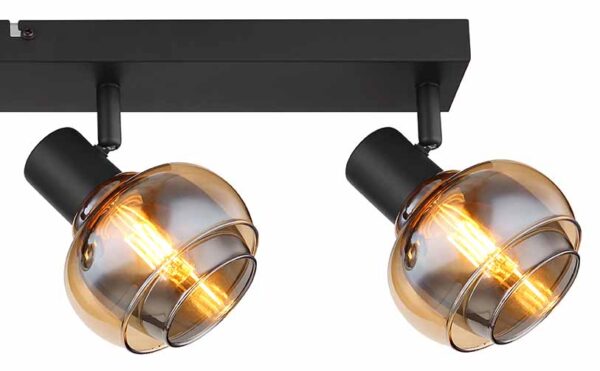 Globo Tokki spot – E14 (kleine fitting) – Zwart - Image 4