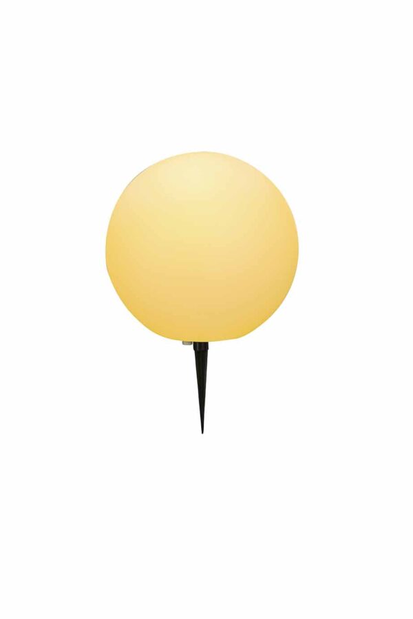 Globo Toula vloerlamp – ø 30 cm – LED + E27 – Wit - Image 3