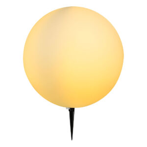 Globo Toula vloerlamp – ø 40 cm – E27 (grote fitting) – Wit