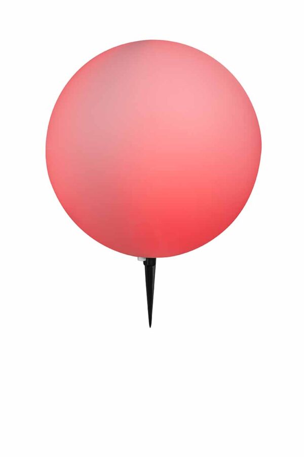 Globo Toula vloerlamp – ø 40 cm – E27 (grote fitting) – Wit