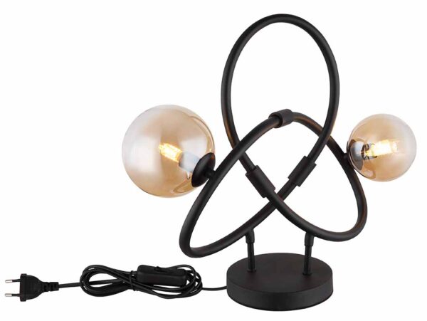 Globo Tuberius tafellamp – G9 – Zwart - Image 3