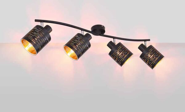 Globo Tunno spot – LED + E14 – Zwart - Image 5