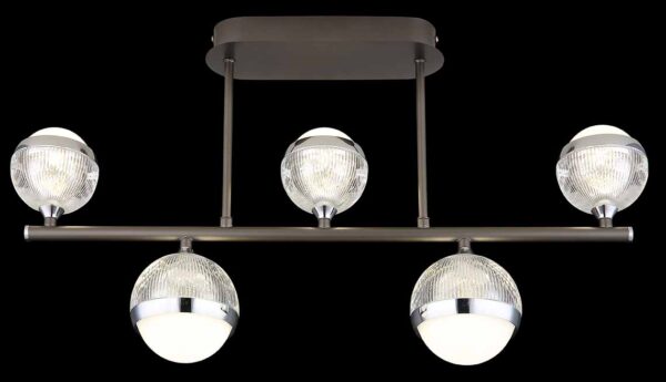 Globo Untsy plafonniere – Ingebouwd (LED) – Nikkel - Image 4