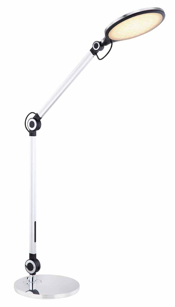Globo Urias tafellamp – Ingebouwd (LED) – Zilver - Image 3